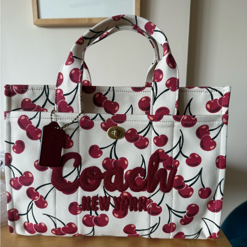 SOLD Coach Cherry Tote